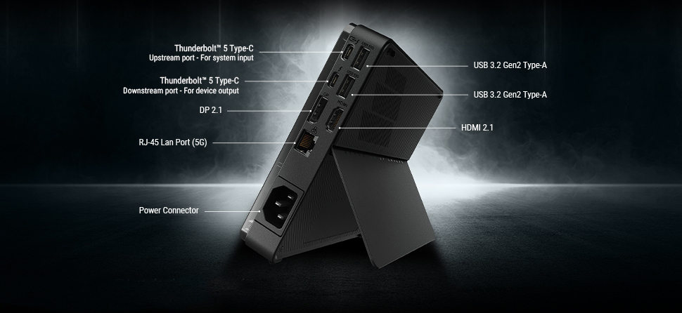 ASUS ROG XG Mobile (2025) external graphics card, NVIDIA GeForce